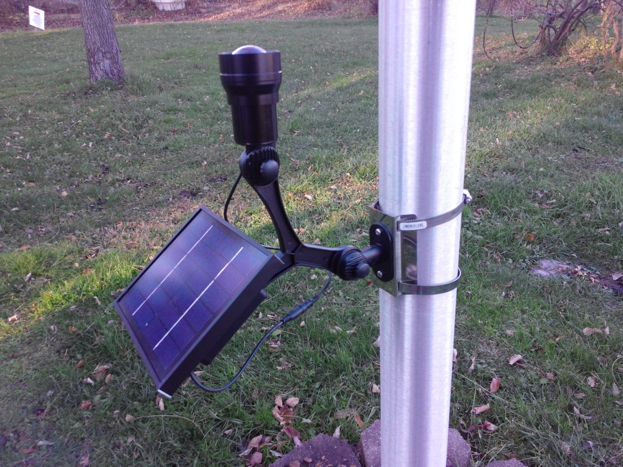Commercial Solar Light with CREE Fixed Neck